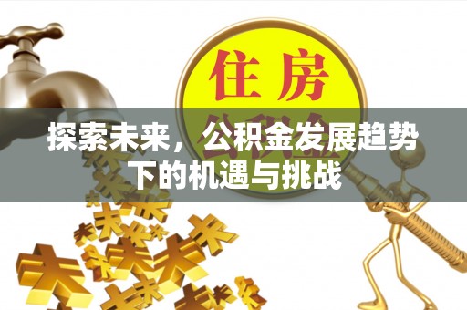 诸暨探索未来，公积金发展趋势下的机遇与挑战