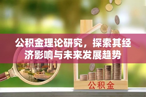 诸暨公积金理论研究，探索其经济影响与未来发展趋势