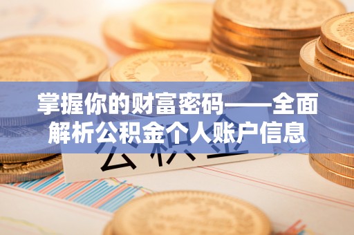 诸暨掌握你的财富密码——全面解析公积金个人账户信息